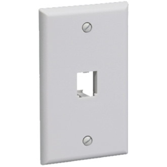 PANDUIT 1 Socket Mini-Com Classic Faceplate