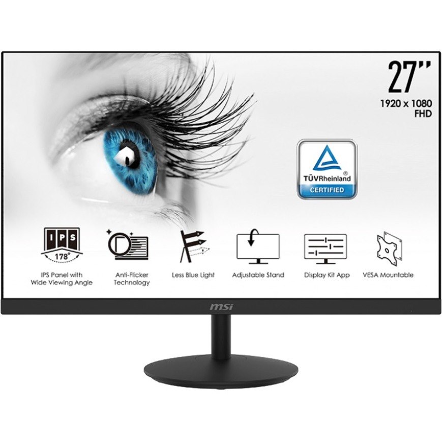 MSI Pro MP271 27" Class Full HD LCD Monitor - 16:9