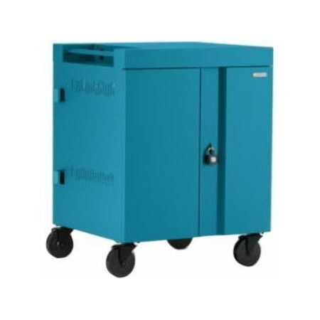 Bretford CUBE Cart Pre-Wired USB-C Charging Cart