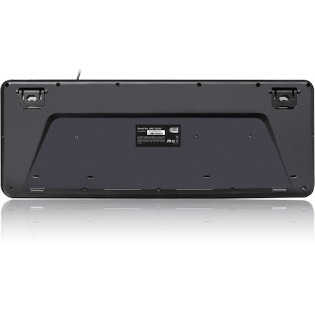 Adesso AKB-132HB Keyboard - Cable Connectivity - USB Interface - English (US) - Black