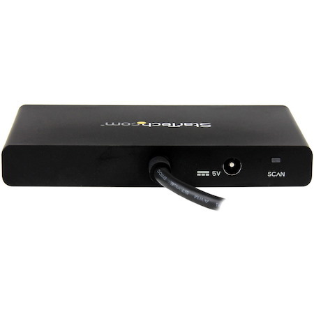 StarTech.com 4-Port DisplayPort 1.2 Splitter, DisplayPort to 4x DP Multi-Monitor Adapter, Quad 1080p 60Hz Computer MST Hub, Windows Only~4-Port Multi Monitor Adapter, DisplayPort 1.2 MST Hub, 4x 1080p, DP Video Splitter for Extended Desktop Mode, Windows Only