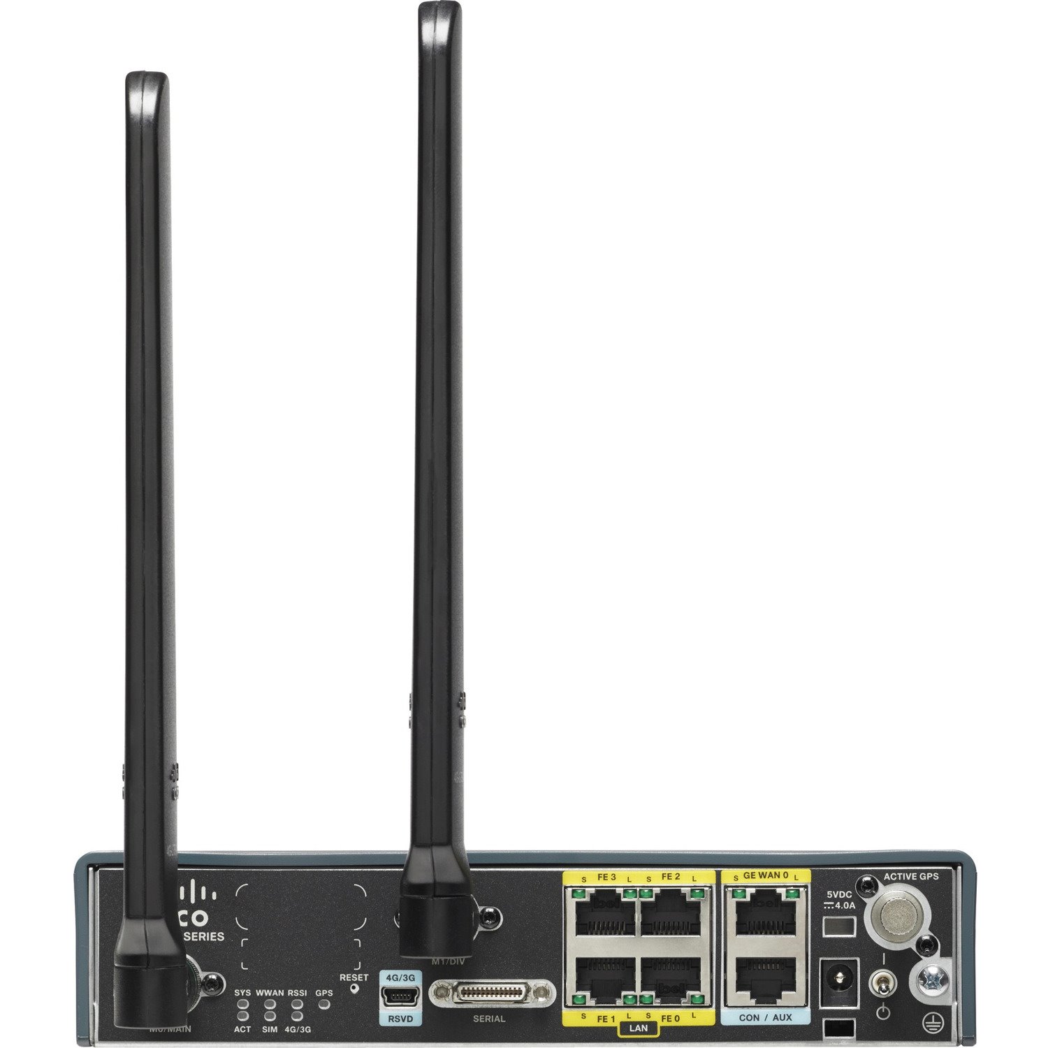 Cisco C819 Wi-Fi 4 IEEE 802.11n Cellular, Ethernet Modem/Wireless Router