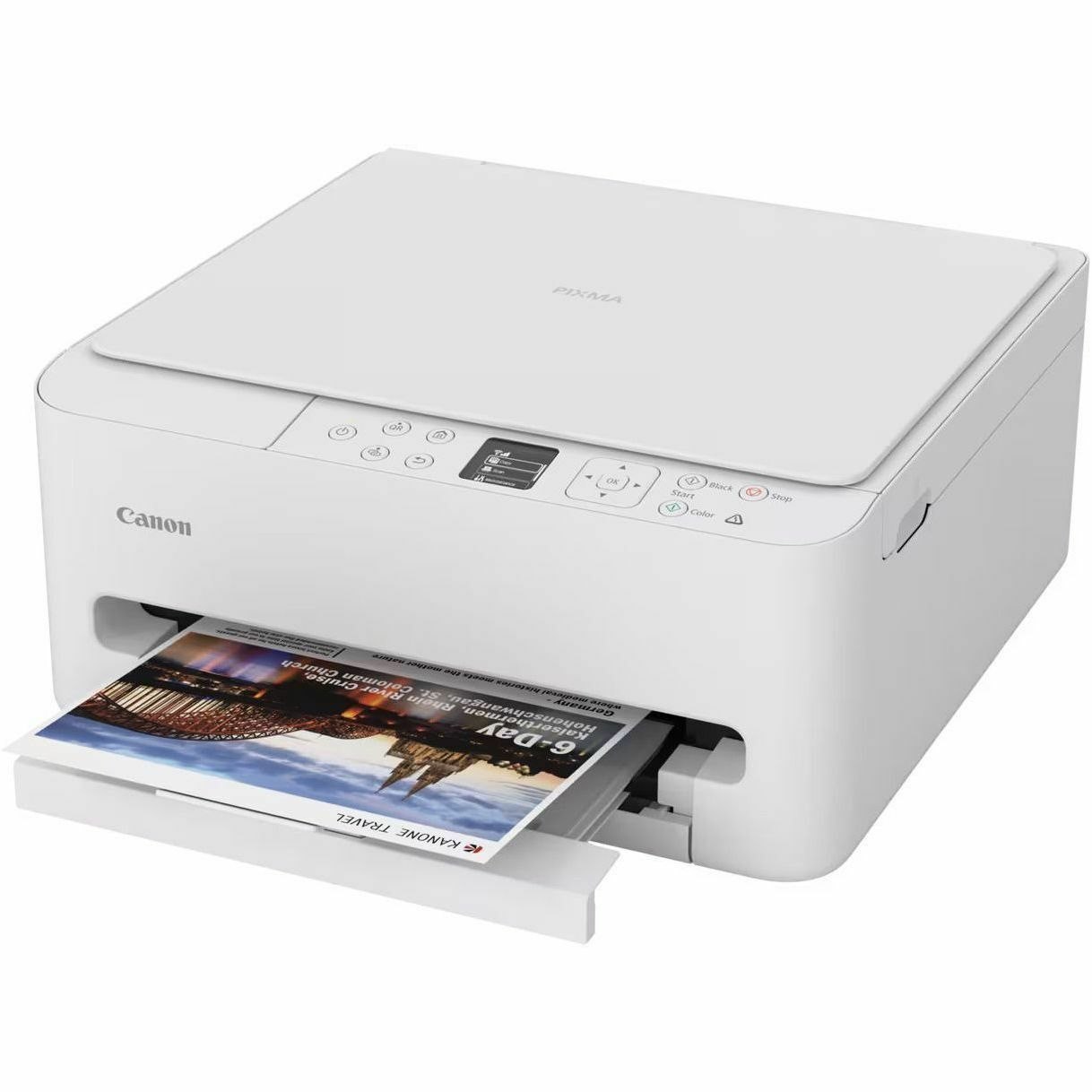 Canon PIXMA TS6550i Wired & Wireless Inkjet Multifunction Printer - Colour