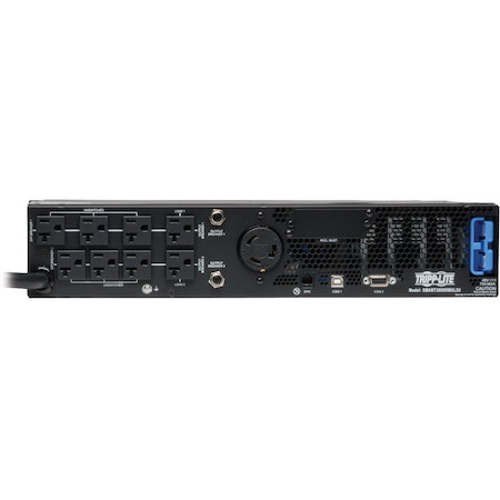Eaton Tripp Lite Series TAA SmartPro 120V 3kVA 2.25kW Line-Interactive Sine Wave UPS, 2U, Extended Run, Network Card Options, LCD, USB, DB9