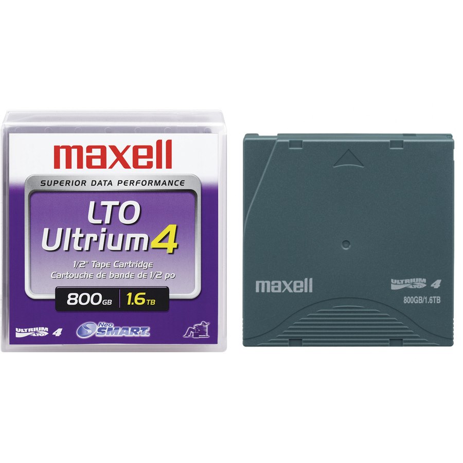 Maxell 22919700 Data Cartridge LTO-4 - 1 Pack