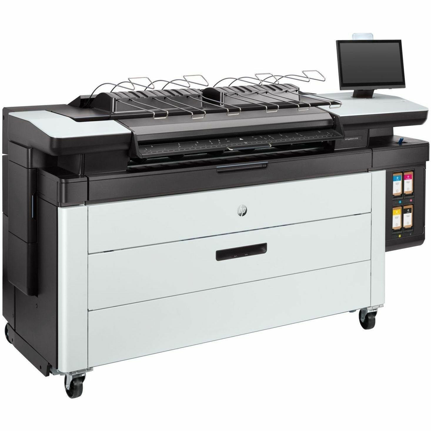 HP PageWide XL 4250 Inkjet Large Format Printer - Includes Scanner, Printer, Copier - Color