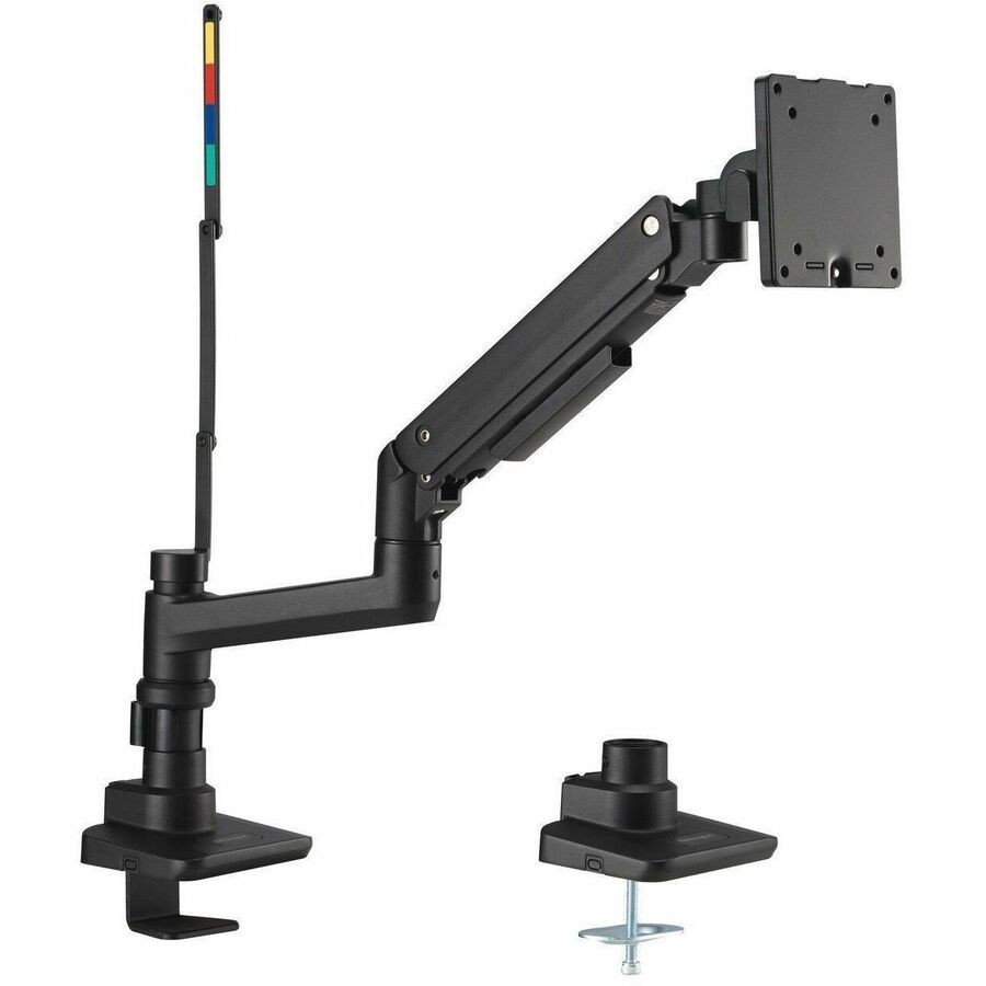 Kensington SmartFit Mounting Arm for Monitor, Display - Black - Landscape/Portrait