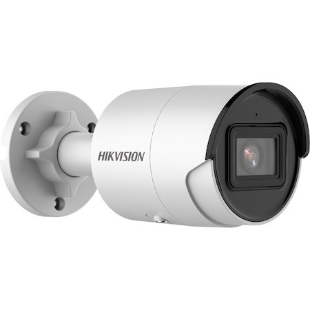 Hikvision EasyIP DS-2CD2086G2-IU 8 Megapixel HD Network Camera - Colour - Mini Bullet