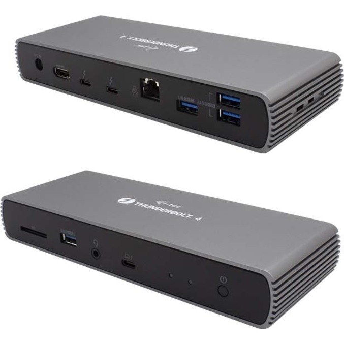 i-tec Thunderbolt 4 Docking Station for Notebook, Desktop PC, Tablet, Monitor - Memory Card Reader - SD - 96 W