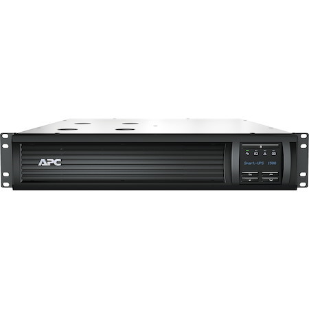 APC Smart-UPS, Line Interactive, 1500VA, Rackmount 2U, 120V, 6x NEMA 5-15R outlets, SmartSlot, AVR, LCD, W/L5-15P