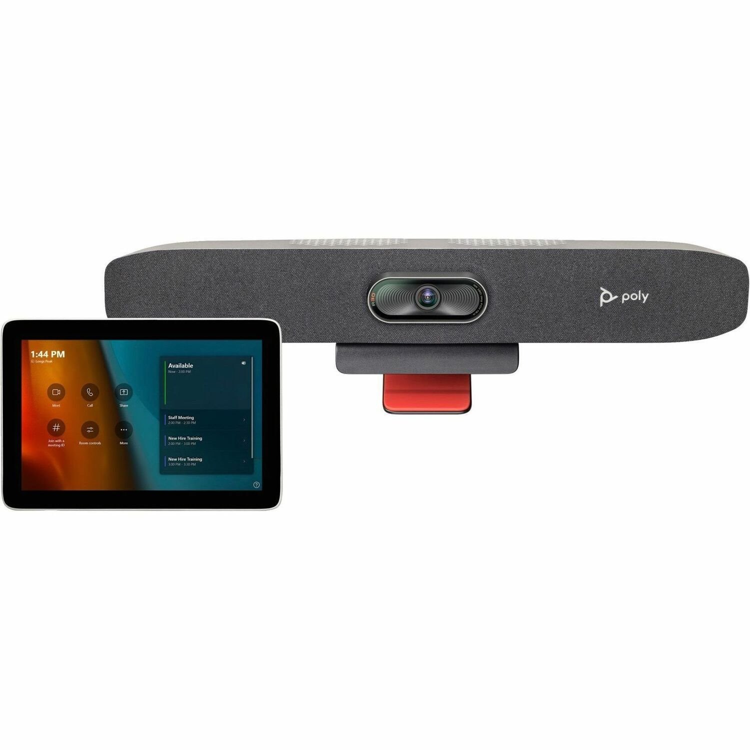 Poly Studio Video Conference Equipment - Small Room Size Supported - Sand