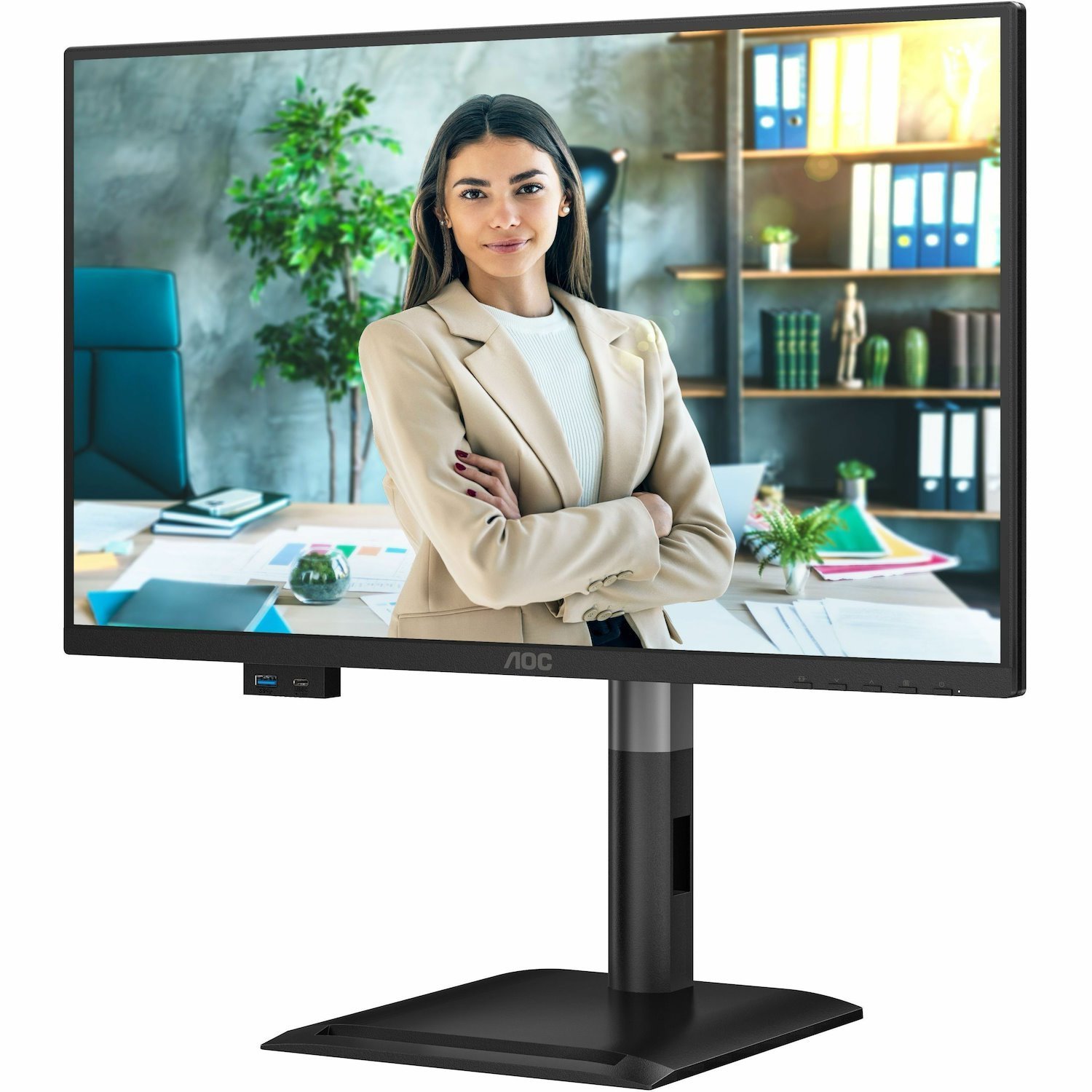 AOC 24P4U 24" Class Full HD LCD Monitor - 16:9