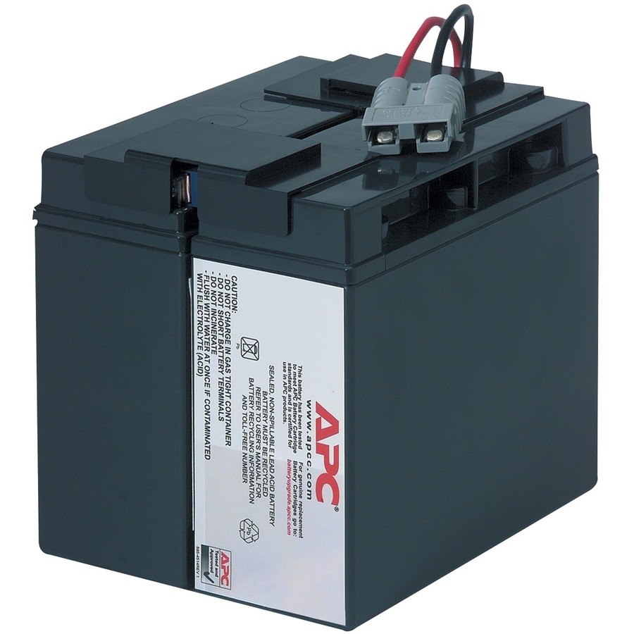 APC by Schneider Electric Replacement Battery Cartridge, VRLA battery, 17Ah, 12VDC, 2-year warranty