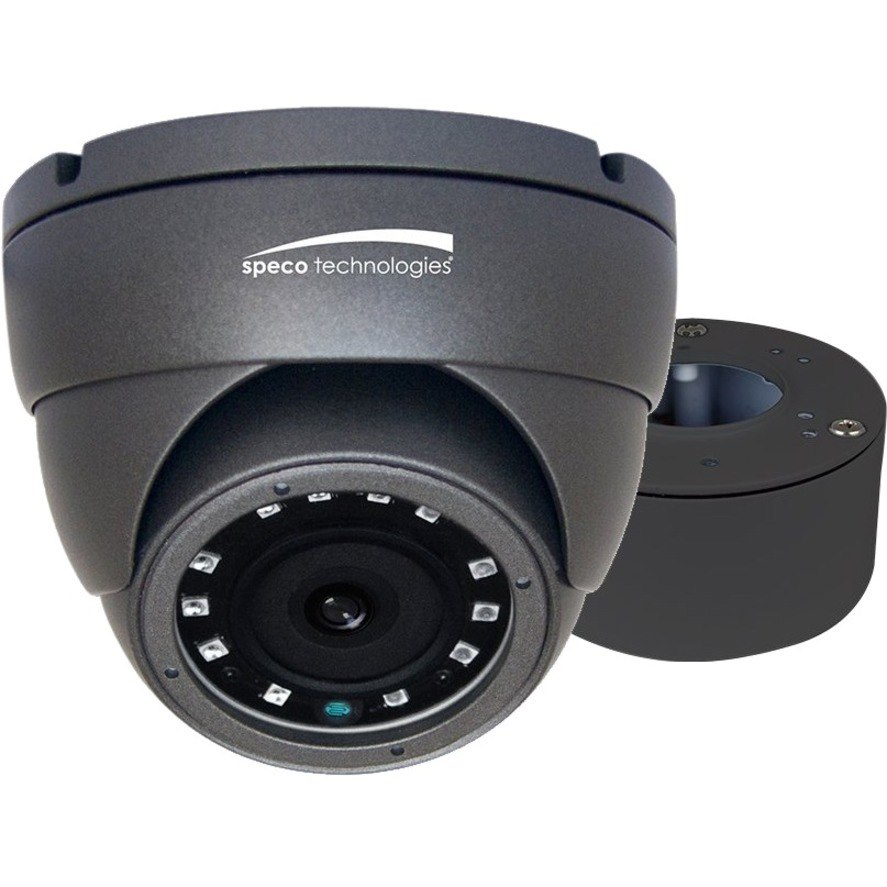 Speco VLDT4G 2 Megapixel Full HD Surveillance Camera - Color - Eyeball - Gray