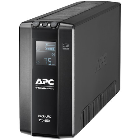 APC by Schneider Electric Back-UPS Pro BR650MI Line-interactive UPS - 650 VA/390 W