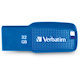 Verbatim 32GB Ergo USB 3.0 Flash Drive - Blue