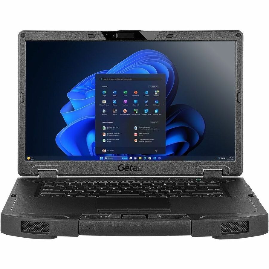 Getac S510 S510 G1 15.6" Touchscreen Rugged Notebook - Full HD - Intel Core Ultra 5 125U - 512 GB SSD - Black