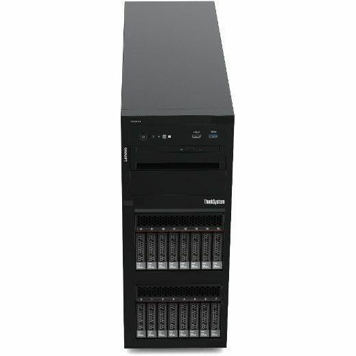 Lenovo ThinkSystem ST250 V3 7DCEA01AAU Tower Server - 1 x Intel Xeon E-2456 3.30 GHz - 16 GB RAM - Serial ATA/600 Controller