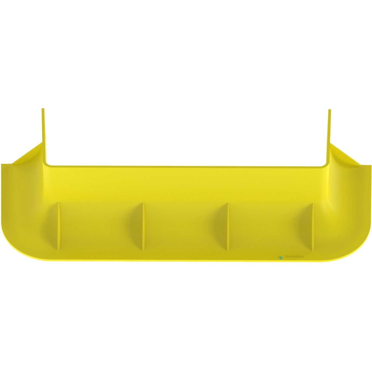 Panduit FiberRunner&reg; Bend Radius Control Trumpet, 12x4, Yellow