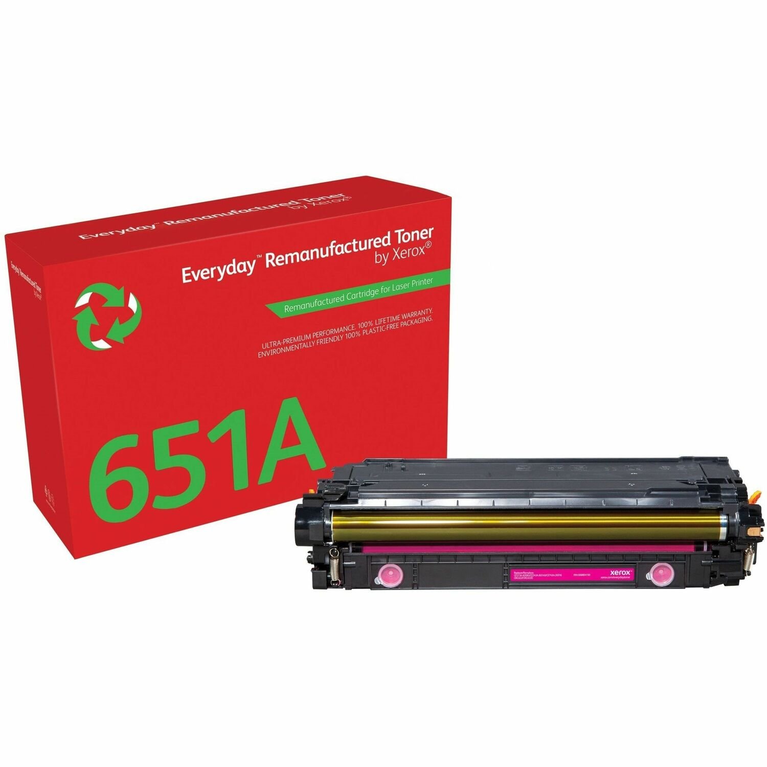 Xerox Everyday Laser Toner Cartridge 651A, 650A - Magenta - 1 / Pack