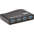 Tripp Lite by Eaton 4-Port USB-A Mini Hub - USB 3.x (5Gbps) International Plug Adapters