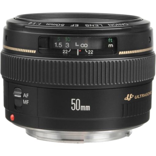 Canon EF 50mm f/1.4 USM Standard & Medium Telephoto Lens