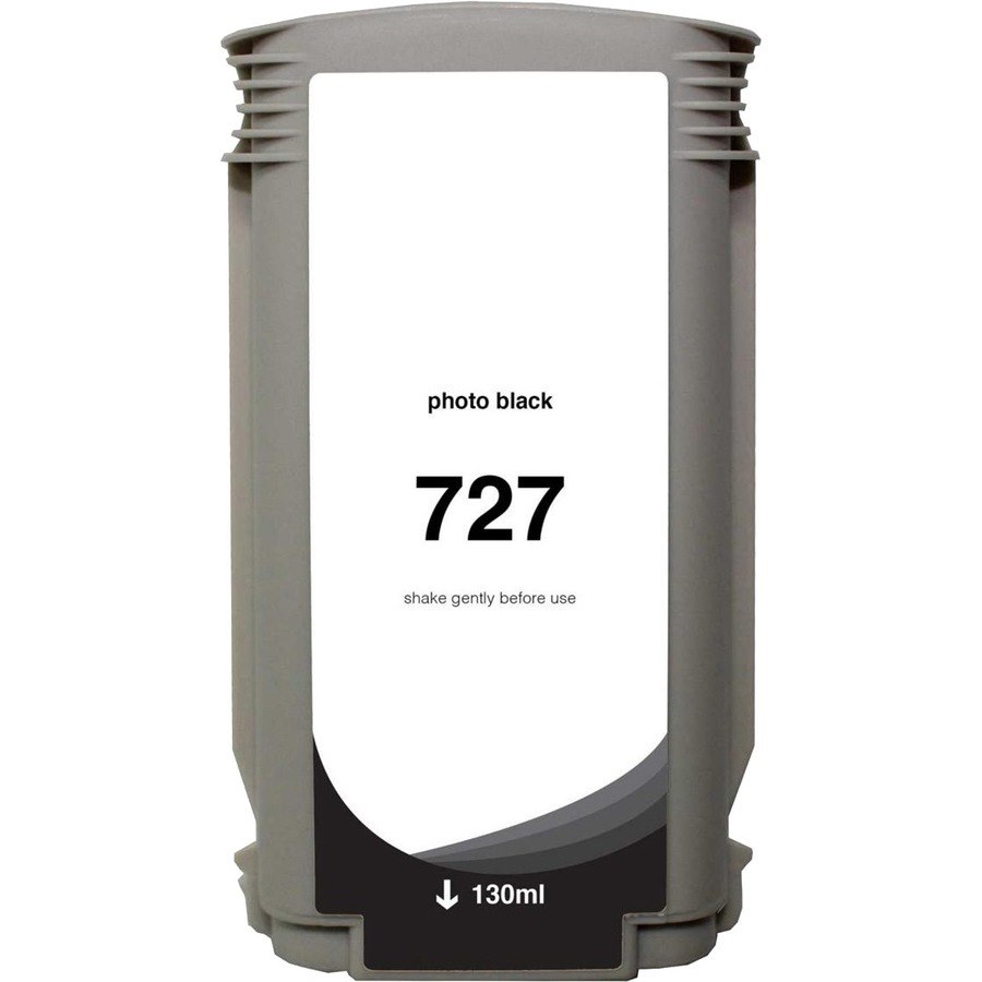 WF Non-OEM New Photo Black Wide Format Ink Cartridge for HP 727 (B3P23A)