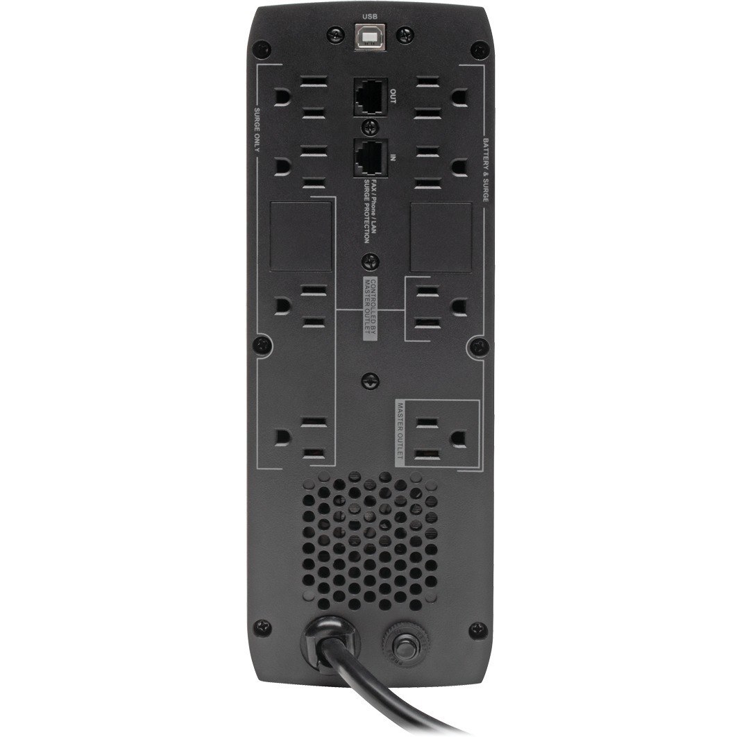 Tripp Lite by Eaton Line Interactive UPS with USB and 10 Outlets - 120V, 1440VA, 900W, 50/60 Hz, AVR, ECO Series, ENERGY STAR