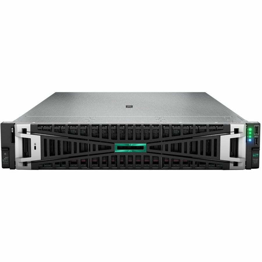 HPE ProLiant DL380 G11 2U Rack Server - 1 Xeon Gold 5418Y 2 GHz - 64 GB RAM - Serial ATA Controller