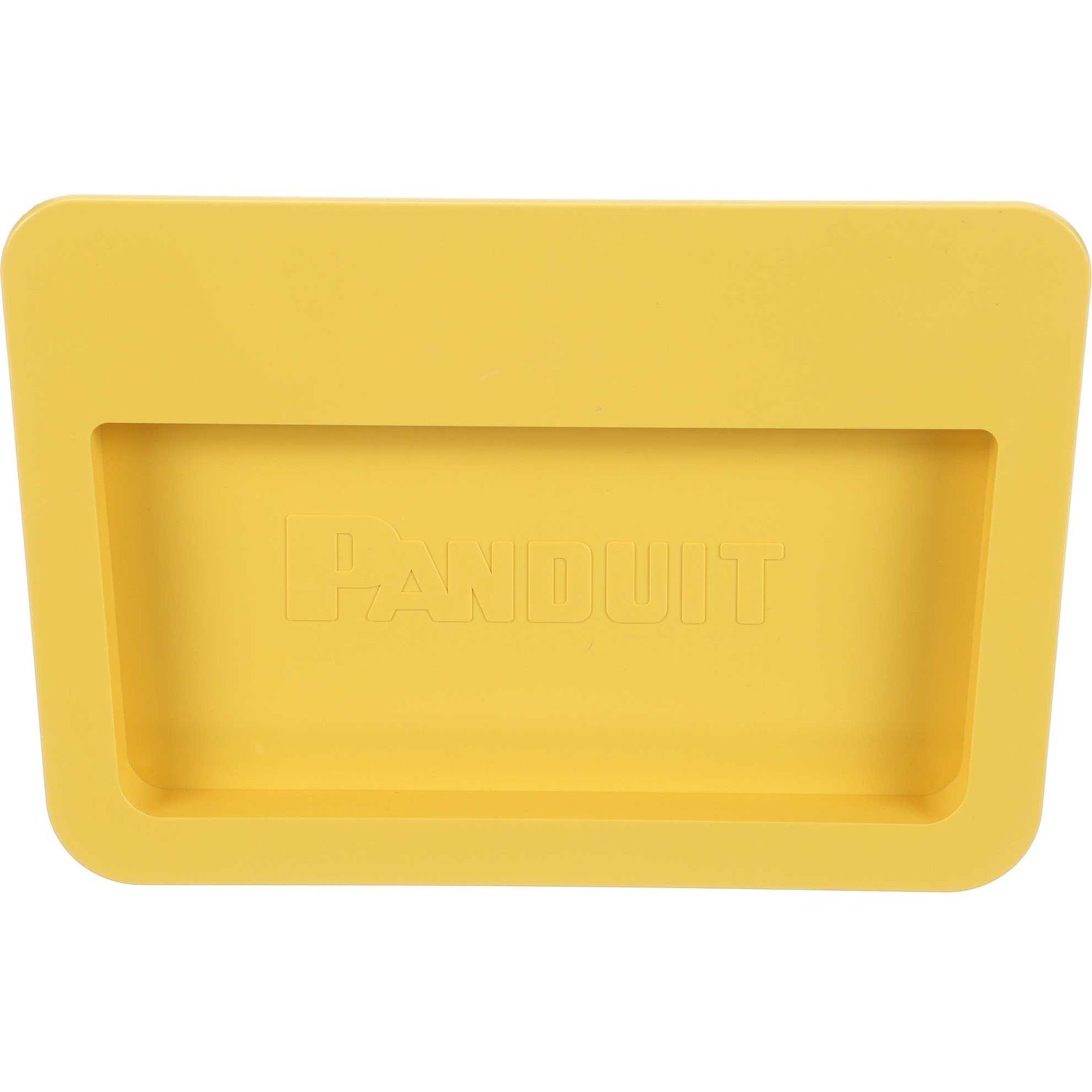 Panduit FiberRunner&reg; End Cap, 6x4, Yellow