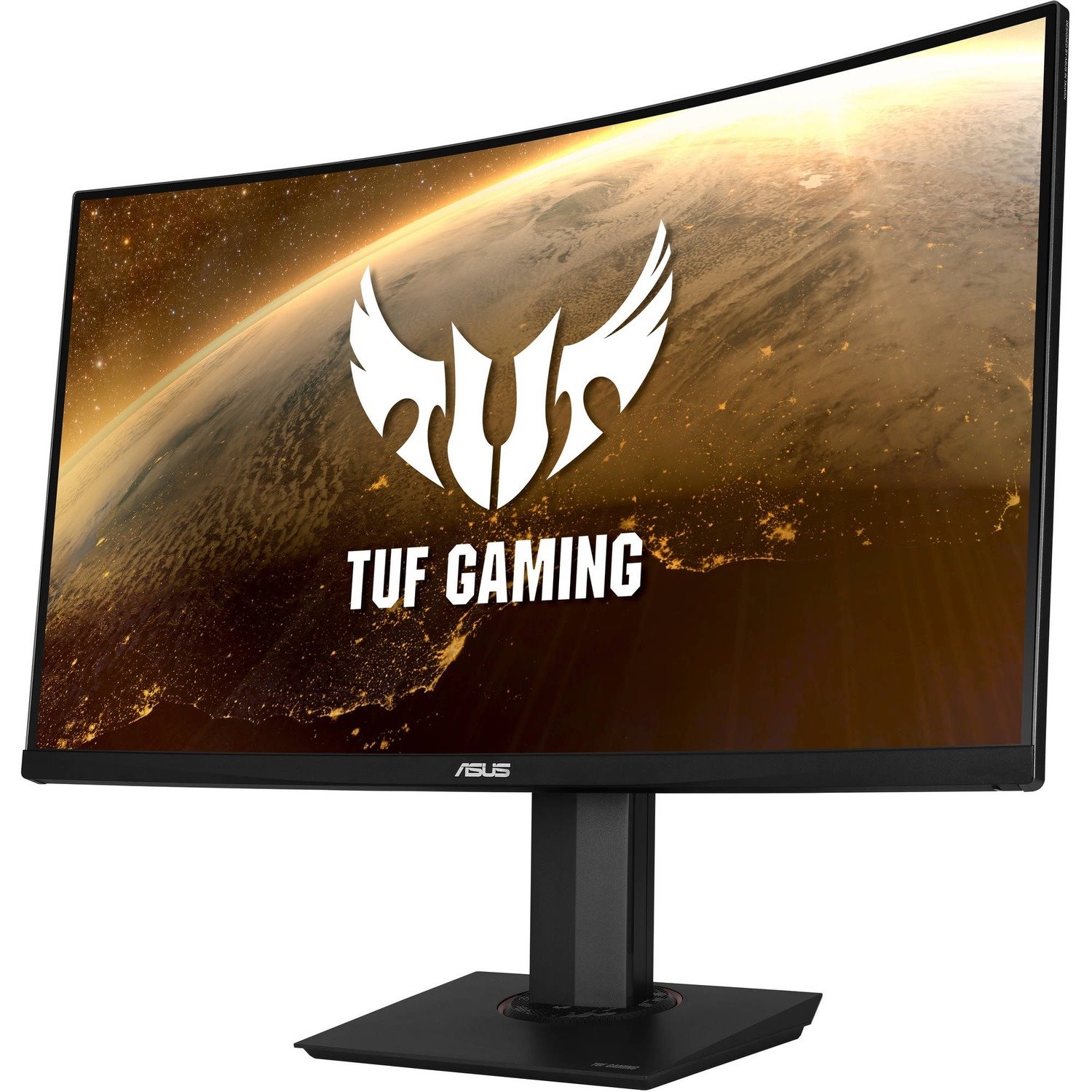 TUF Gaming VG32VQ 32" Class WQHD Curved Screen Gaming LCD Monitor - 16:9 - Black