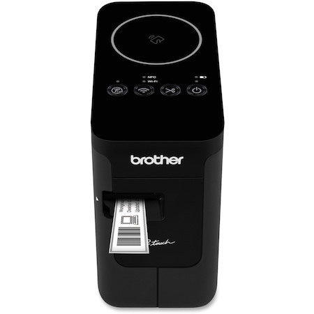 Brother P-touch PT-P750w Desktop Thermal Transfer Printer - Colour - Label Print - USB - Wireless LAN - With Cutter