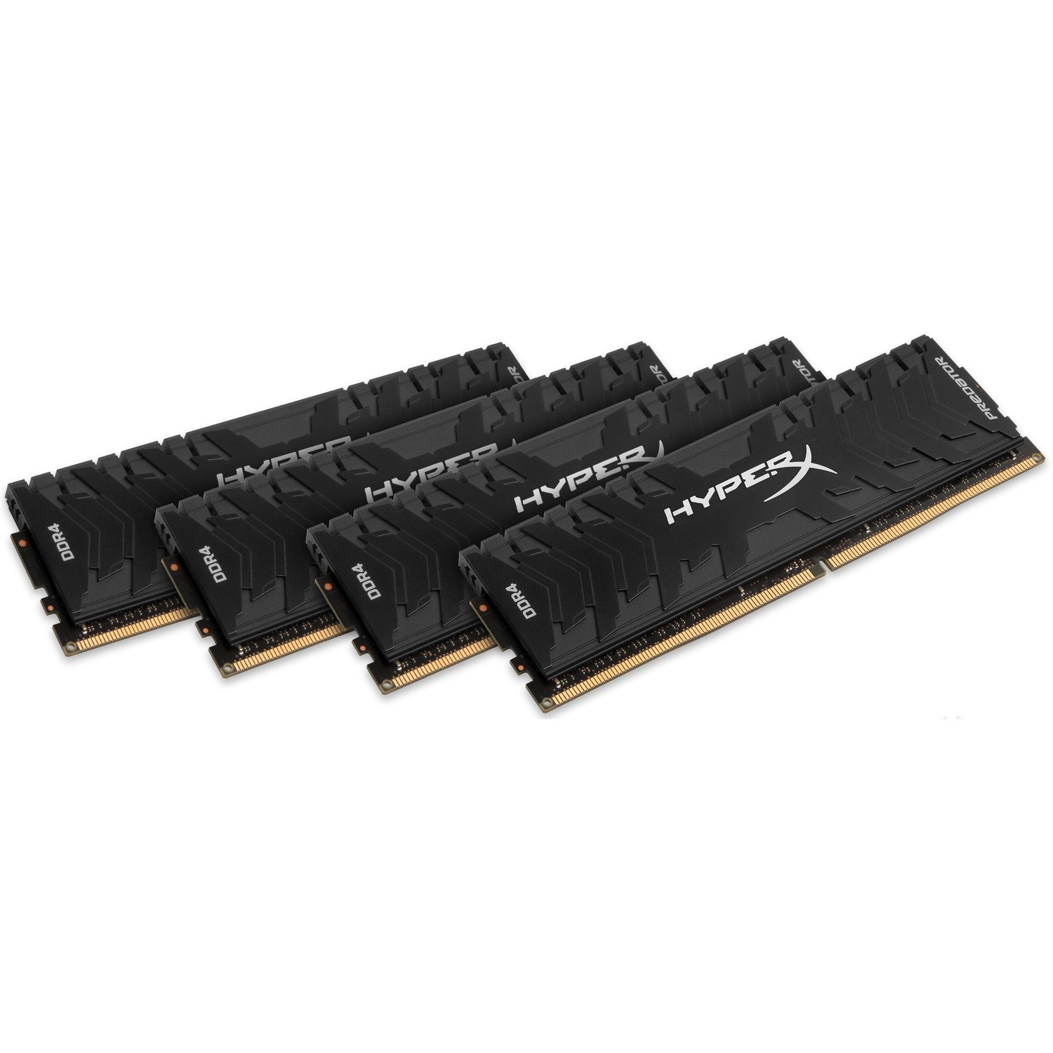 Kingston Predator Memory Black - 32GB Kit (4x8GB) - DDR4 3200MHz Intel XMP CL16 DIMM