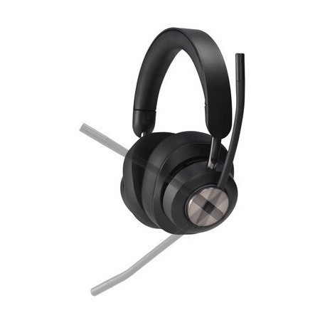 Kensington H3000 Wireless Over-the-ear, Over-the-head Stereo Headset - Black