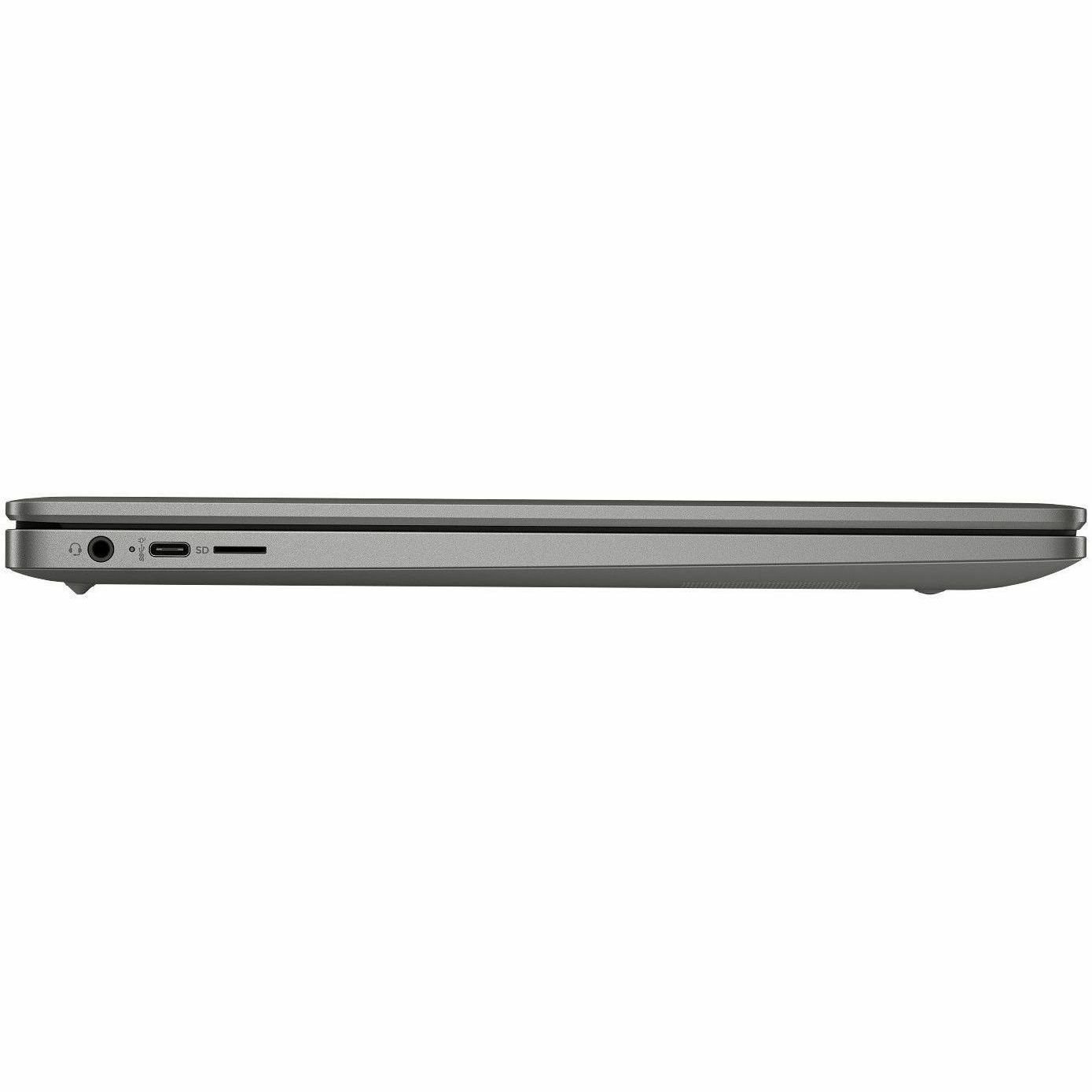HP 15a-nb0000 15a-nb0000ca 15.6" Chromebook - Full HD - Intel Core i3 i3-N305 - 8 GB - 128 GB Flash Memory - Mineral Silver