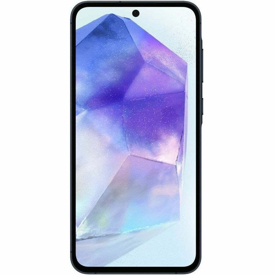 Samsung Galaxy A55 5G Enterprise Edition SM-A556B/DS 128 GB Smartphone - 16.8 cm (6.6") Super AMOLED Full HD Plus 1080 x 2340 - Octa-core (Cortex A78Quad-core (4 Core) 2.75 GHz + Cortex A55 Quad-core (4 Core) 2 GHz - 8 GB RAM - Android 14 - 5G - Awesome Navy