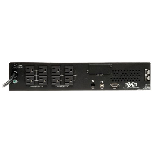 Tripp Lite by Eaton Series UPS Smart 1440VA 1440W Rackmount AVR 120V Pure Sine Wave LCD USB DB9 SNMP Extended Run Timeed Run 2URM