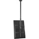 Atdec Ceiling Mount for Flat Panel Display - Black