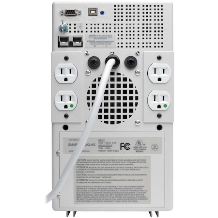 Eaton Tripp Lite Series SmartPro 120V 1kVA 750W Medical-Grade Line-Interactive Tower UPS, 4 Outlets, Full Isolation, Expandable Runtime