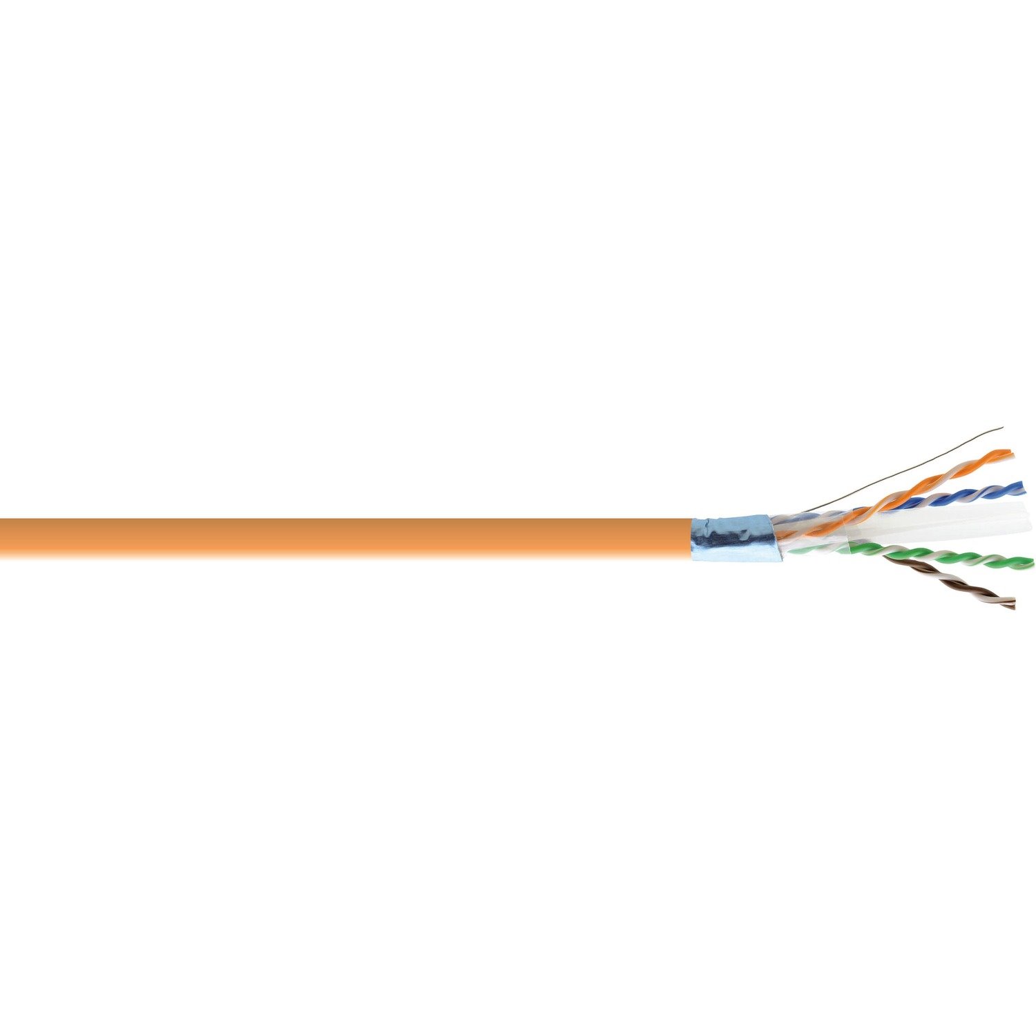 Kramer CAT 6A F/UTP LSZH Bulk Cable - Orange