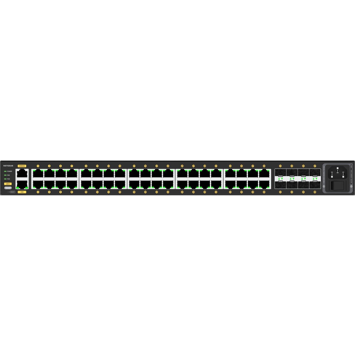 Netgear M4250-40G8XF-PoE+ AV Line Managed Switch