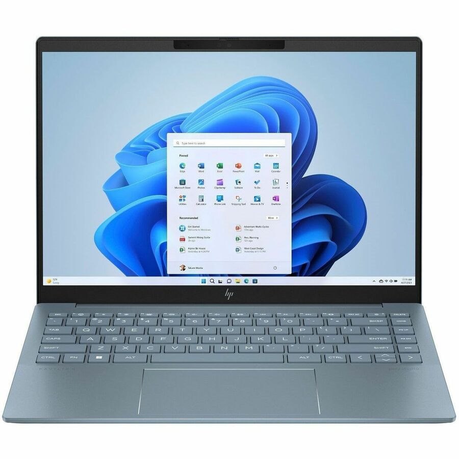 HP Pavilion Plus 14-ey1000 14-ey1000ca 14" Notebook - 3K - AMD Ryzen 7 8845HS - 16 GB - 512 GB SSD - Moonlight Blue Aluminum