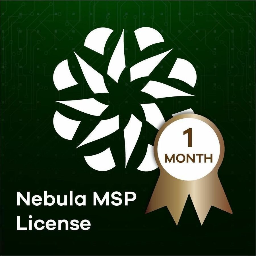 ZYXEL Nebula MSP Pack - Subscription License - 1 License - 1 Month