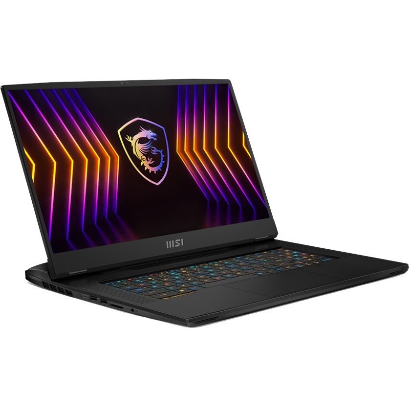 MSI Titan GT77 Titan GT77 12UHS-063 17.3" Gaming Notebook - 4K UHD - Intel Core i9 12th Gen i9-12900HX - 128 GB - 4 TB SSD - Core Black