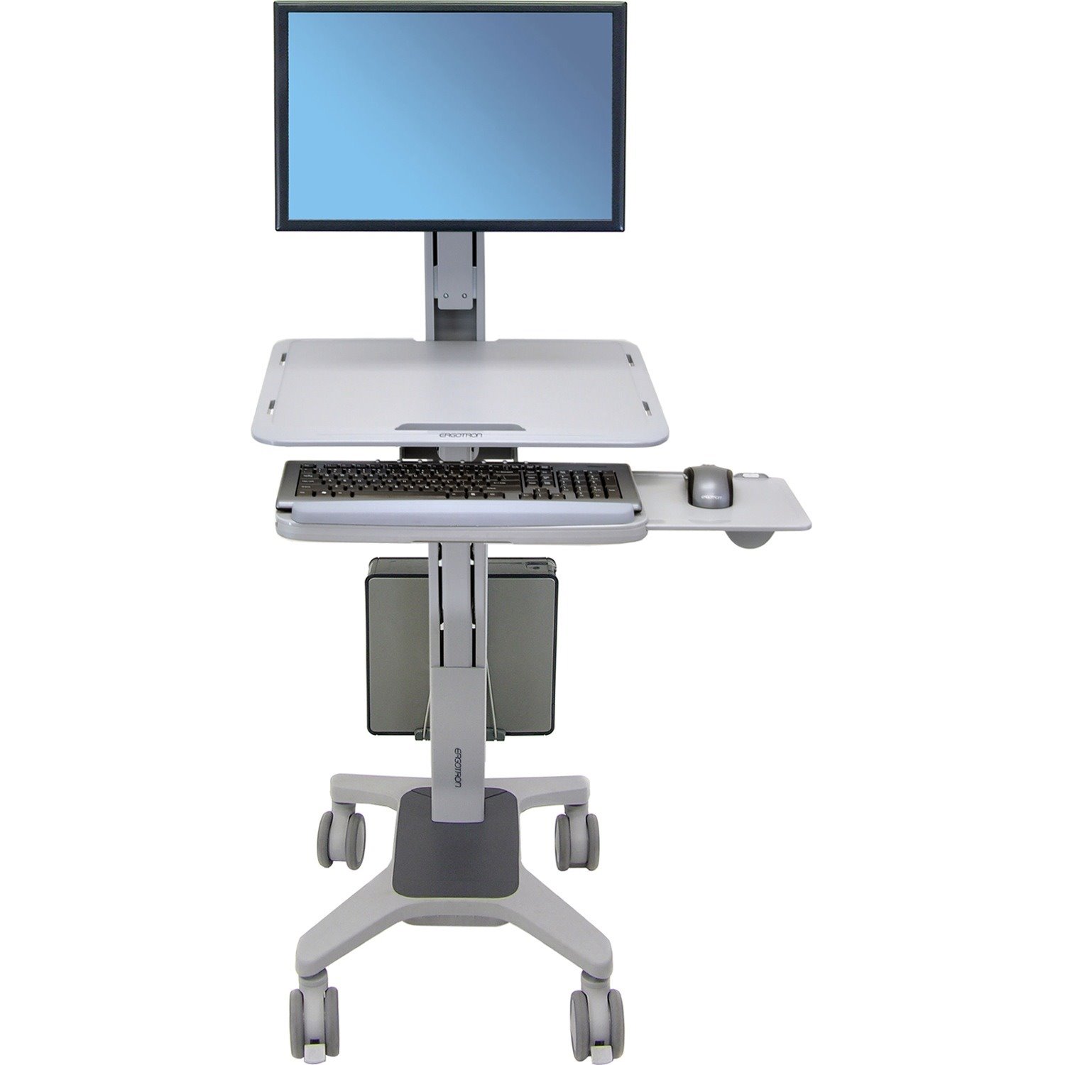 Ergotron WorkFit-C Height Adjustable Computer Stand