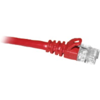 ClearLinks 10FT Cat. 6 550MHZ Red Molded Snagless Patch Cable