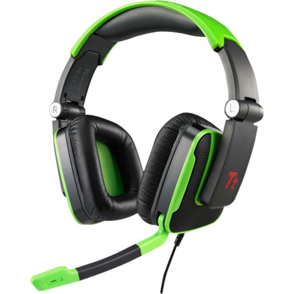 Tt eSPORTS CONSOLE One Wired Over-the-head Stereo Headset - Green