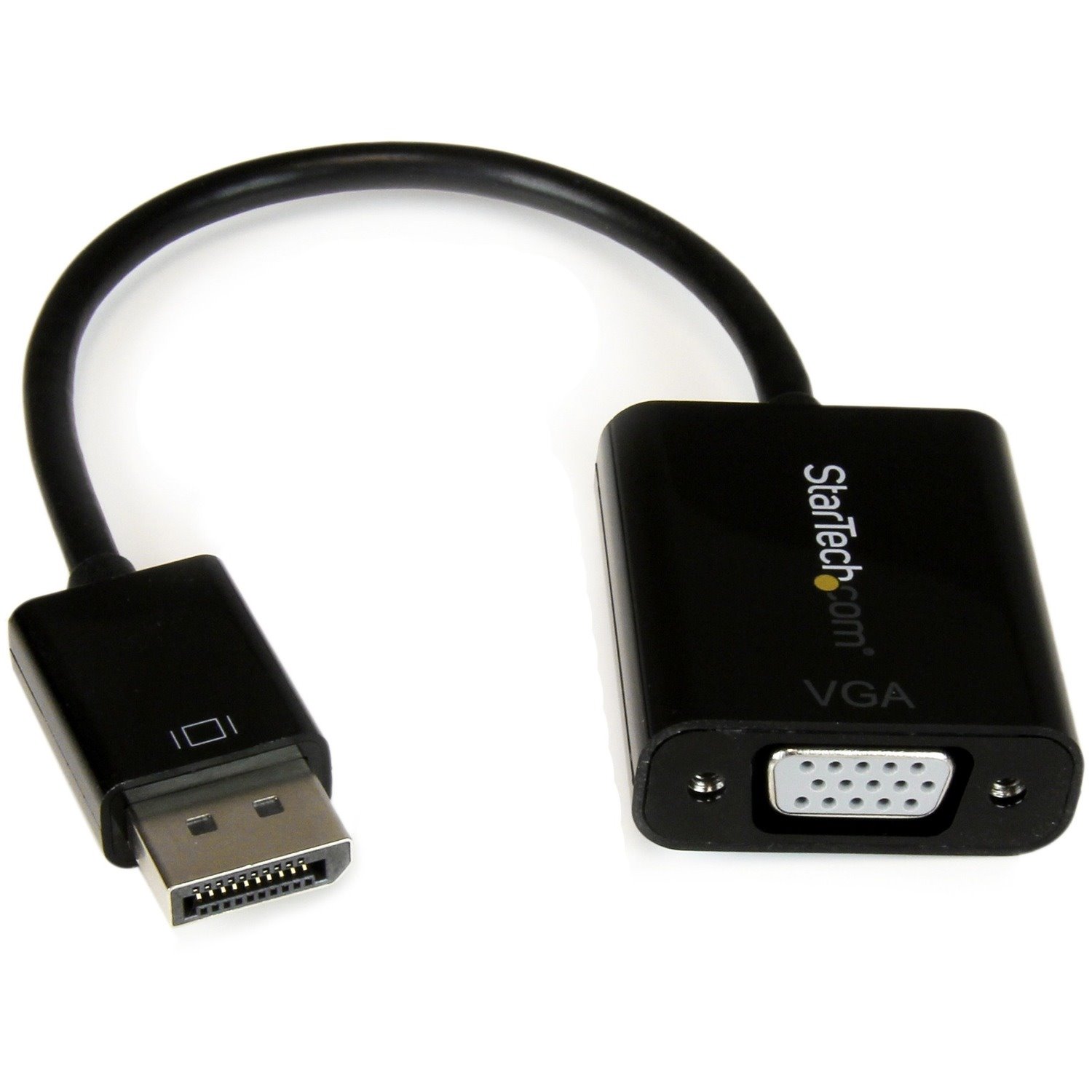 StarTech.com DisplayPort to VGA Adapter, Active DP to VGA Converter, 1080p Video, DP to VGA Adapter Dongle (Digital to Analog), DP 1.2