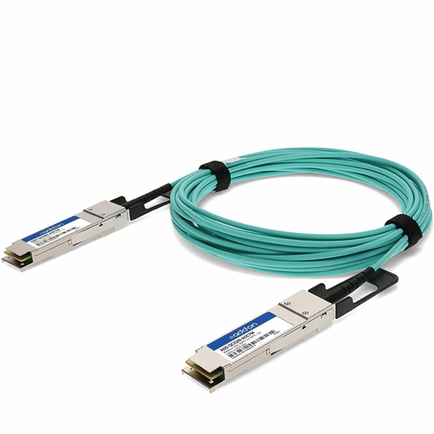 AddOn Cisco&reg; QSFP-H40G-AOC7M to Intel&reg; CBL2-1000701-3 Compatible TAA Compliant 40GBase-AOC QSFP+ to QSFP+ Active Optical Cable (850nm, MMF, 7m)