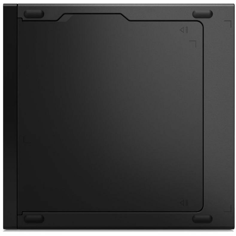Lenovo ThinkCentre M70q Gen 3 11T300C0SS Desktop Computer - Intel Core i5 12th Gen i5-12400T - 16 GB - 256 GB SSD - Tiny - Black